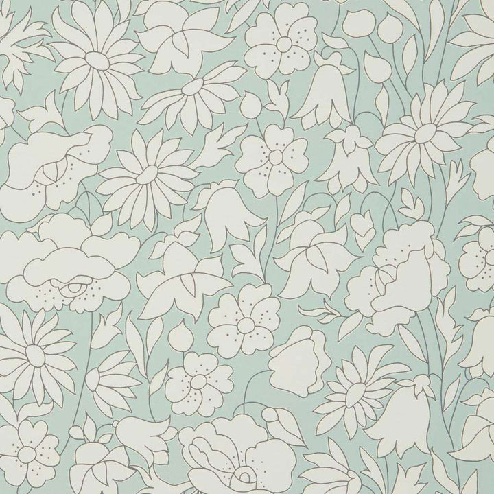 Poppy Meadow-Behang-Tapete-Liberty-Salvia-Rol-07221002F-Selected Wallpapers