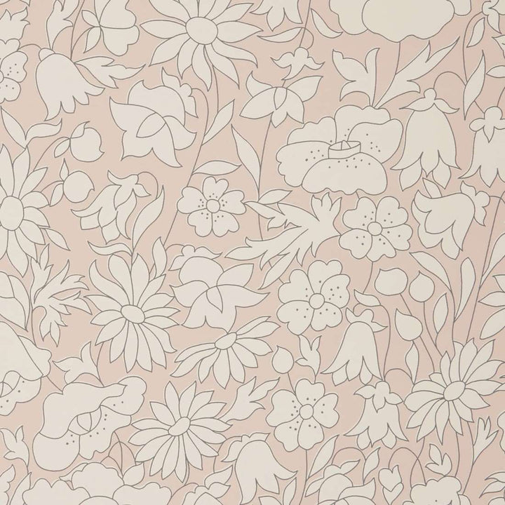 Poppy Meadow-Behang-Tapete-Liberty-Ointment-Rol-07221002L-Selected Wallpapers