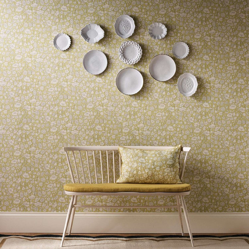 Poppy Meadow papier peint de Liberty