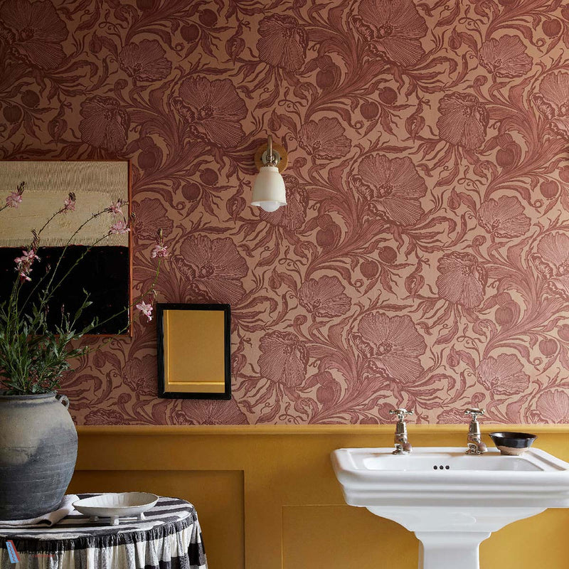 Poppy Trail wallpaper by Little Greene