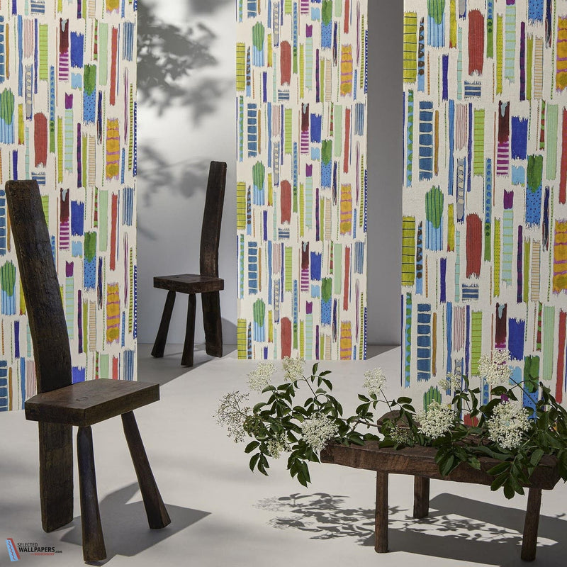 Porte-Bonheur papel pintado de Pierre Frey