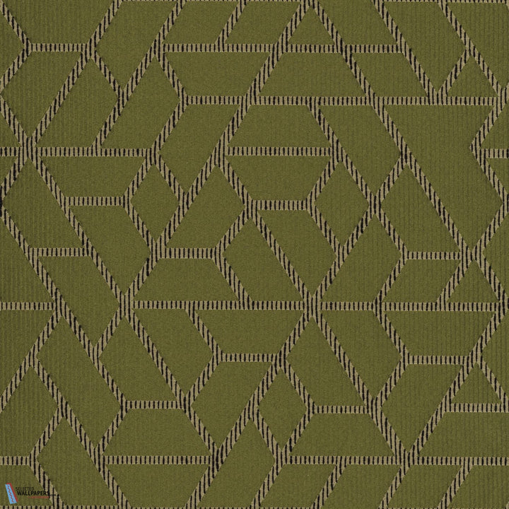 Premiere Loge stof-Fabric-Tapete-Casamance-Olive-Meter (M1)-38620527-Selected Wallpapers