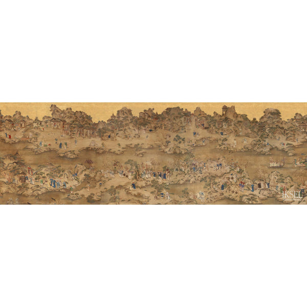 Procession-behang-Iksel-Selected Wallpapers