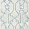 Promenade-Behang-Thibaut-Cream and Blue-Rol-T277-Selected Wallpapers