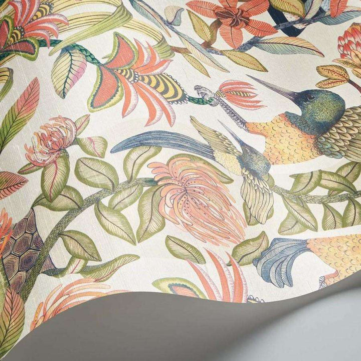 Protea Garden Silk-Behang-Tapete-Cole & Son-Selected Wallpapers