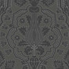 Pugin Palace Flock-behang-Cole & Son-Charcoal-Rol-116/9035-Selected Wallpapers