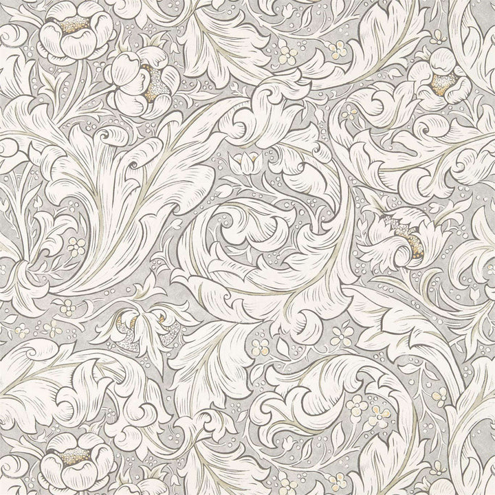 Pure Bachelors Button-behang-Tapete-Morris & Co-Stone/Linen-Rol-216050-Selected Wallpapers
