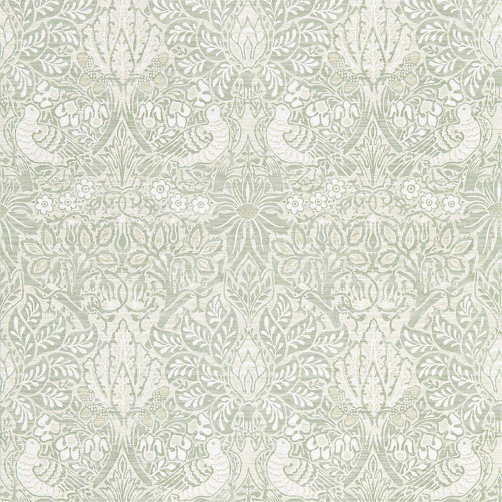 Pure Dove & Rose-behang-Tapete-Morris & Co-Grey Blue-Rol-216522-Selected Wallpapers