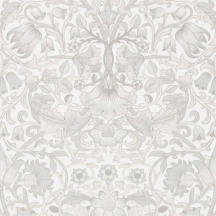 Pure Lodden-behang-Tapete-Morris & Co-Chalk/Eggschell-Rol-216030-Selected Wallpapers