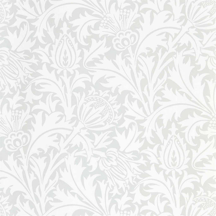 Pure Thistle-behang-Tapete-Morris & Co-Grey Blue-Rol-216550-Selected Wallpapers