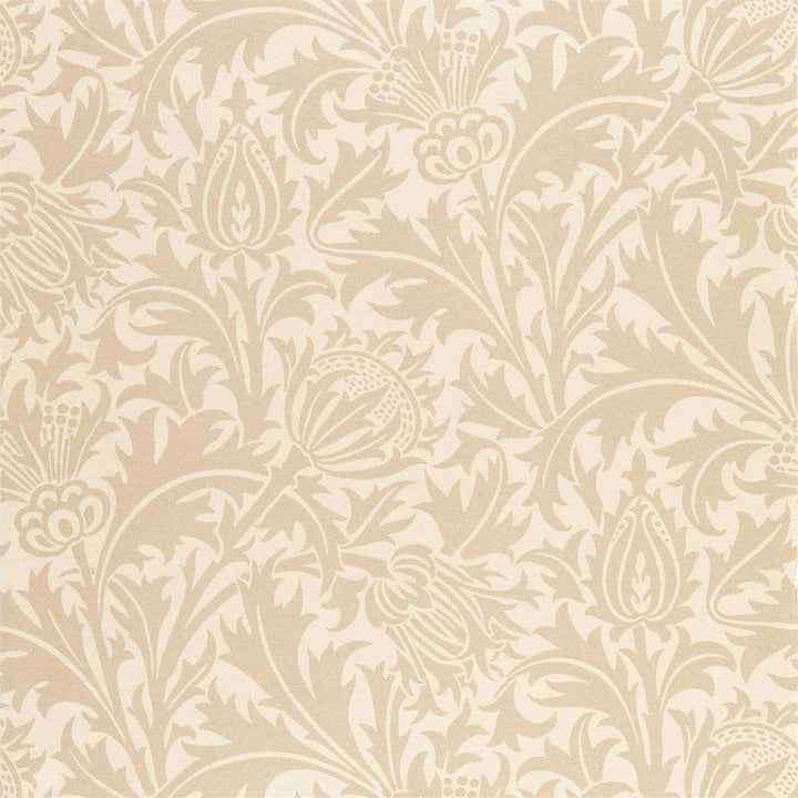 Pure Thistle-behang-Tapete-Morris & Co-Linen-Rol-216552-Selected Wallpapers