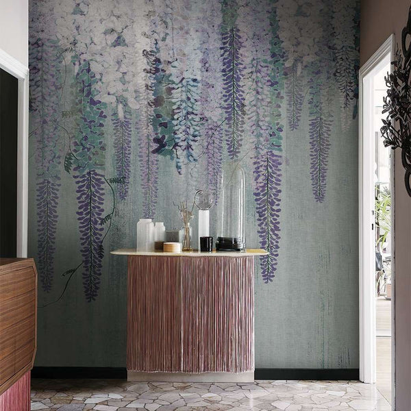 Purple Rain-behang-Tapete-LondonArt-Selected Wallpapers