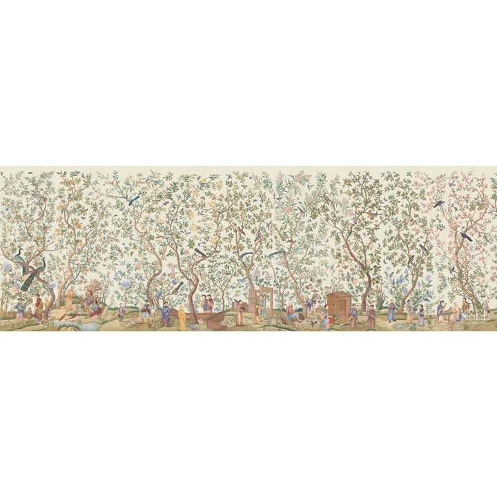 Qianlong Garden-behang-Iksel-Selected Wallpapers