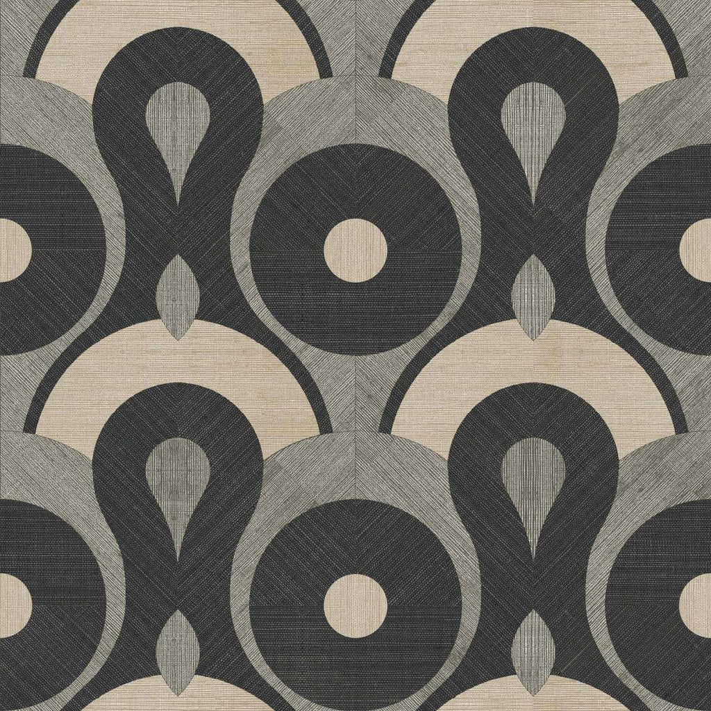 Queen Cobra-behang-Tapete-Moooi-Charcoal-Meter (M1)-MO4010-Selected Wallpapers