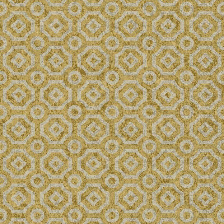 Queen's Quarter-behang-Tapete-Cole & Son-Metallic Silver on Metallic Gold-Rol-118/10022-Selected Wallpapers