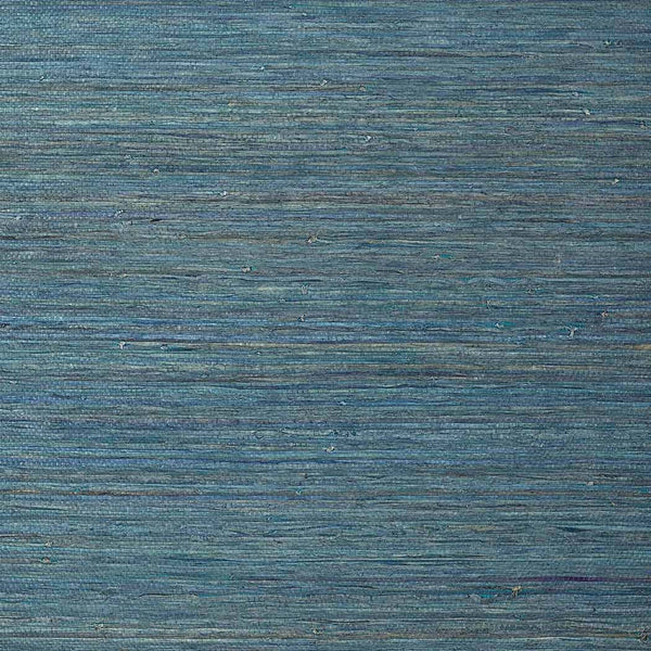 Raffia Palm-Behang-Thibaut-Peacock Blue-Rol-T24066-Selected Wallpapers