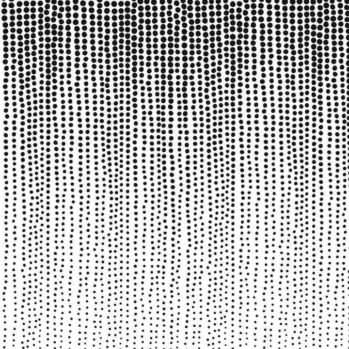 Rain Drops-behang-Tapete-Les Dominotiers-Black & White-Non Woven 70 cm-DOM7-5-Selected Wallpapers
