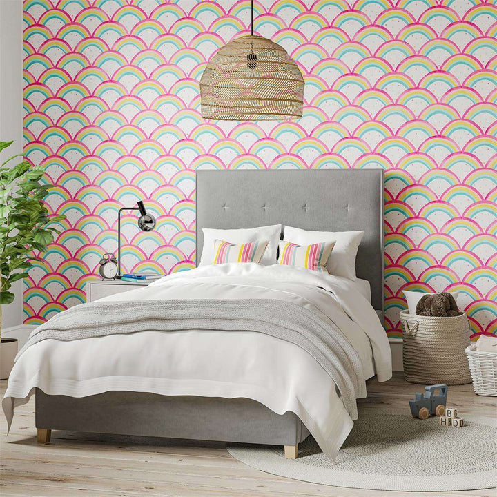 Rainbow Brights-behang-Tapete-Harlequin-Selected Wallpapers