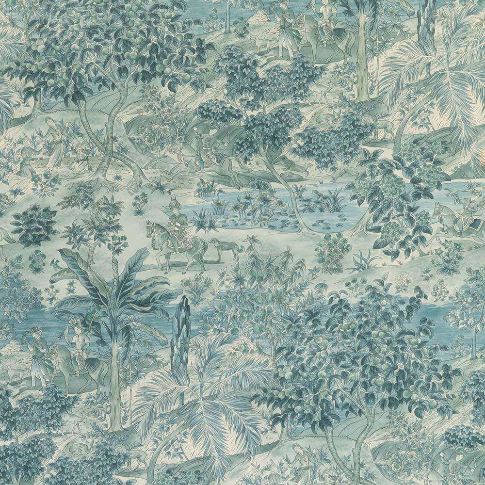 Ramayana-behang-Tapete-GP&J Baker-Blue-Rol-BW45088.2-Selected Wallpapers
