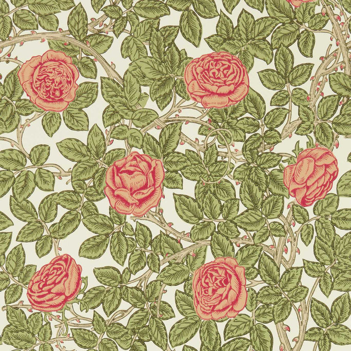 Rambling Rose-behang-Tapete-Morris & Co-Twining Vine-Rol-217207-Selected Wallpapers