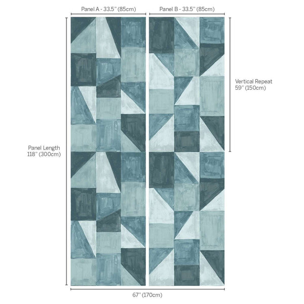 Reclaim Wall Mural-Wallpaper-Kirkby Design-Selected Wallpapers