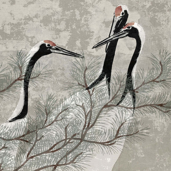 Red Crest-behang-Les Dominotiers-Original-Non Woven 70 cm-DOM419-Selected Wallpapers