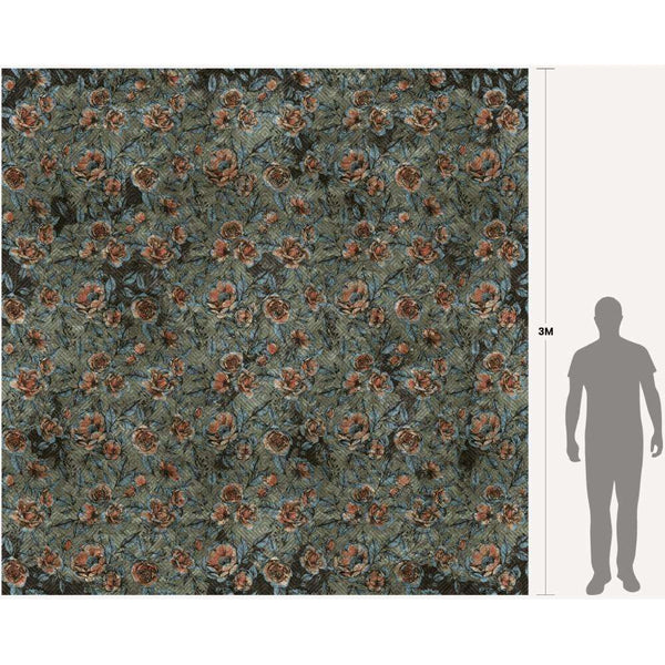 Redrose-behang-Inkiostro Bianco-Selected Wallpapers