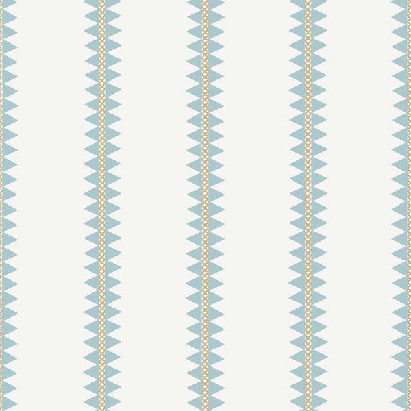 Reno Stripe-Behang-Thibaut-Spa Blue-Rol-T13241-Selected Wallpapers