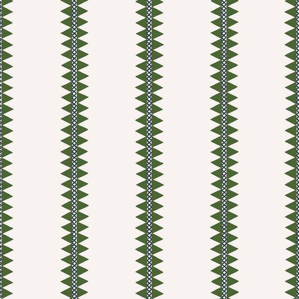 Reno Stripe-Behang-Thibaut-Green-Rol-T13242-Selected Wallpapers