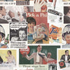 Retro Ads-behang-Mind the Gap-Multicolor-300 cm (standaard)-WP20069-Selected Wallpapers