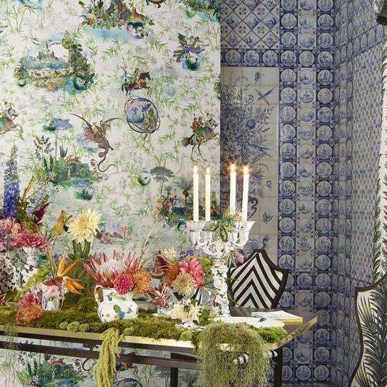Reveries behang van Designers Guild