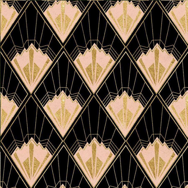 Revival-wallpaper-Mind the Gap-Black-300 cm (standaard)-WP20231-Selected Wallpapers