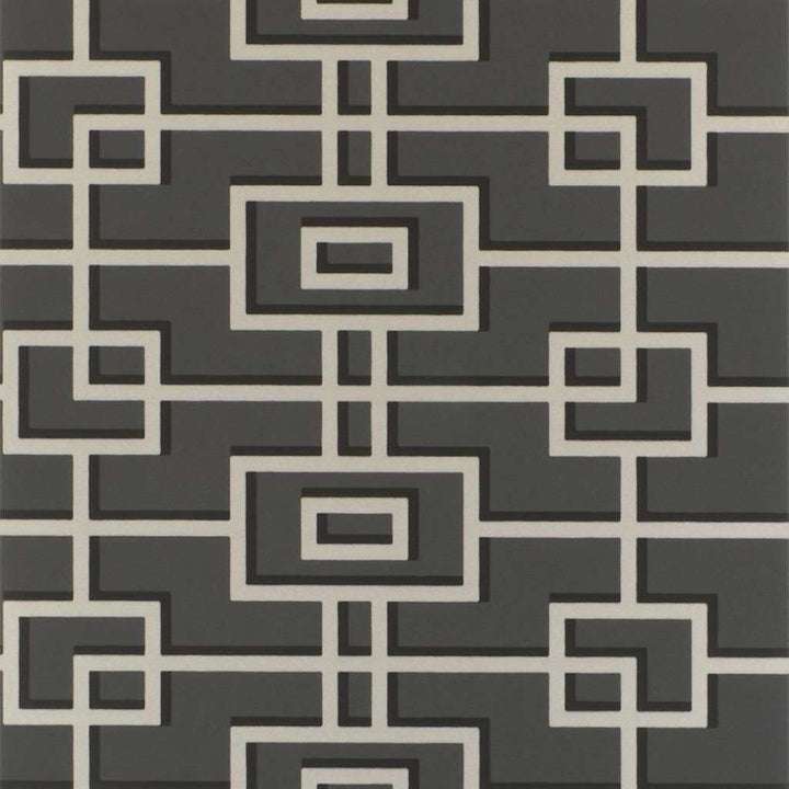 Rheinsberg-behang-Tapete-Designers Guild-Noir-Rol-P533/05-Selected Wallpapers