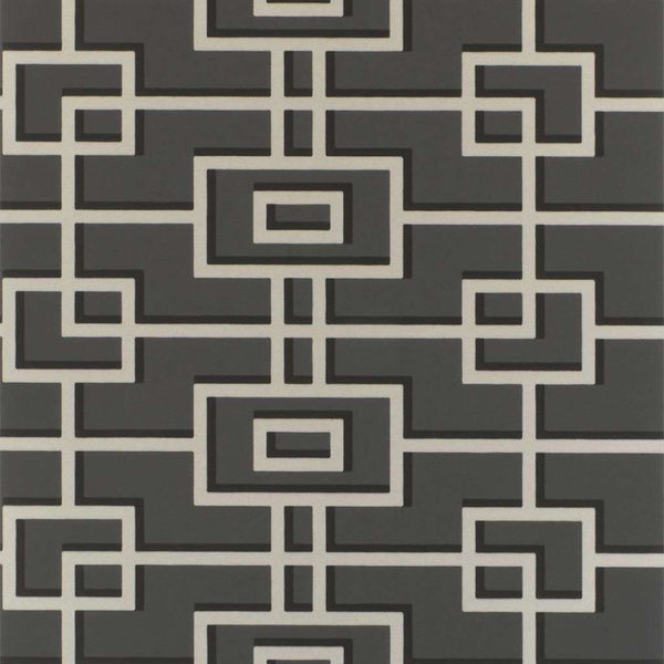 Rheinsberg-behang-Designers Guild-Noir-Rol-P533/05-Selected Wallpapers