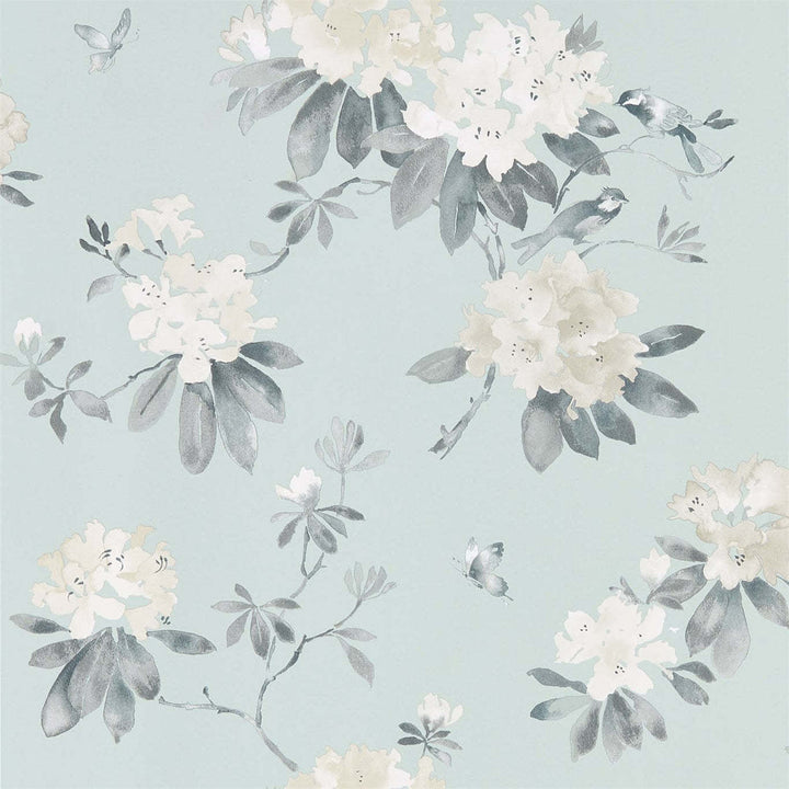 Rhodera-behang-Tapete-Sanderson-Aqua-Rol-216263-Selected Wallpapers