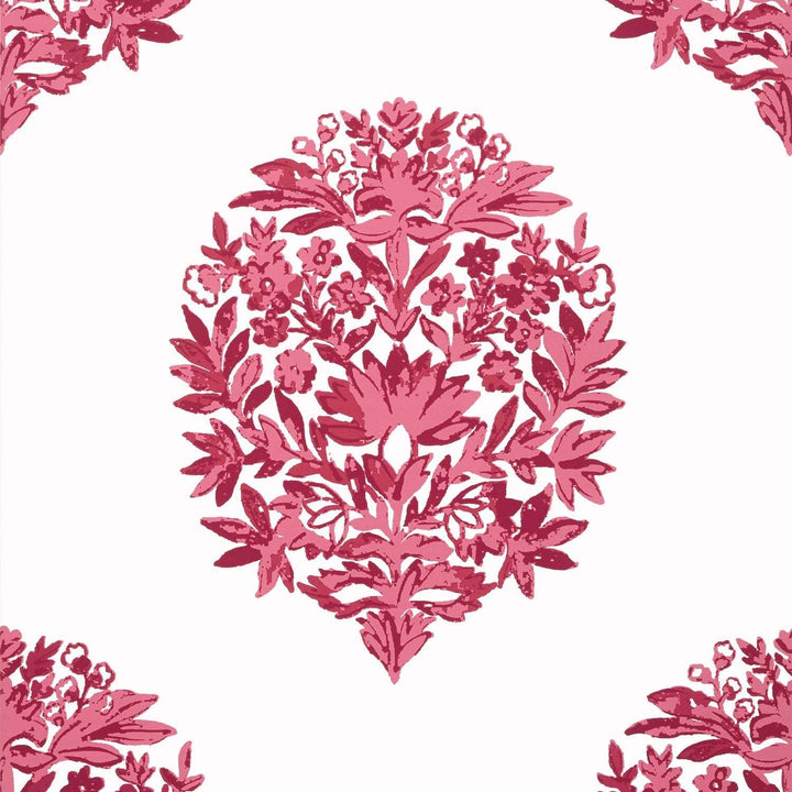 Ridgefield-Behang-Tapete-Thibaut-Pink-Rol-T14321-Selected Wallpapers