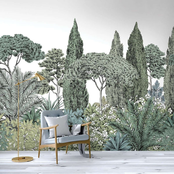 Riviera Naturel-behang-Tapete-Isidore Leroy-Selected Wallpapers