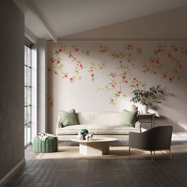 Rosa-Behang-Harlequin-Selected Wallpapers