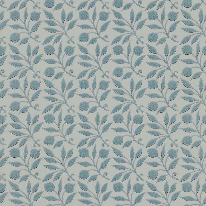 Rosehip-behang-Tapete-Morris & Co-Mineral Blue-Rol-214710-Selected Wallpapers