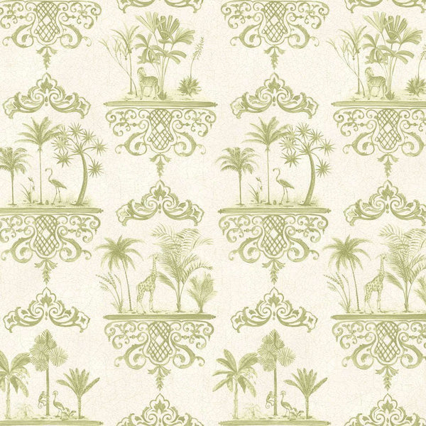 Rousseau-Behang-Cole & Son-Old Olive-Rol-99/9040-Selected Wallpapers
