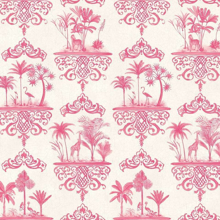 Rousseau-Behang-Tapete-Cole & Son-Rose Pink-Rol-99/9041-Selected Wallpapers