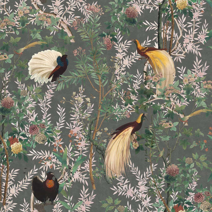 Royal Garden-behang-Tapete-Mind the Gap-Grijs-300 cm (standaard)-WP20456-Selected Wallpapers