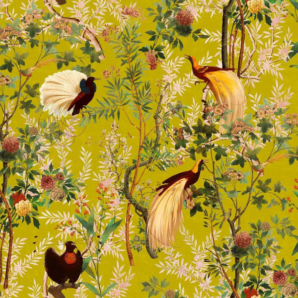 Royal Garden-behang-Mind the Gap-Groen-300 cm (standaard)-WP20465-Selected Wallpapers