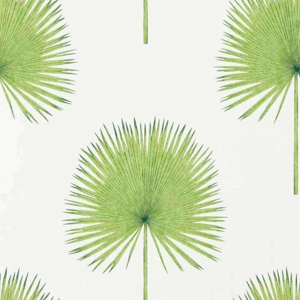 SALE Fan Palm-behang-Tapete-Sanderson-Green-Rol-216636_SALE-Selected Wallpapers