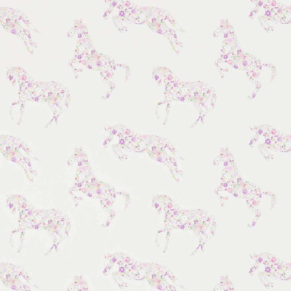 SALE Pretty Ponies-behang-Sanderson-Lavender-Rol-214034-Selected Wallpapers