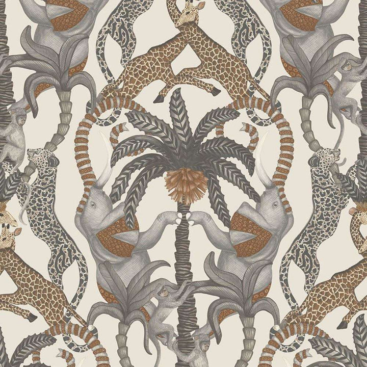 Safari Totem-Behang-Tapete-Cole & Son-Parchment-Rol-119/2010-Selected Wallpapers
