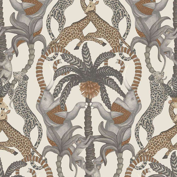Safari Totem-Behang-Cole & Son-Parchment-Rol-119/2010-Selected Wallpapers