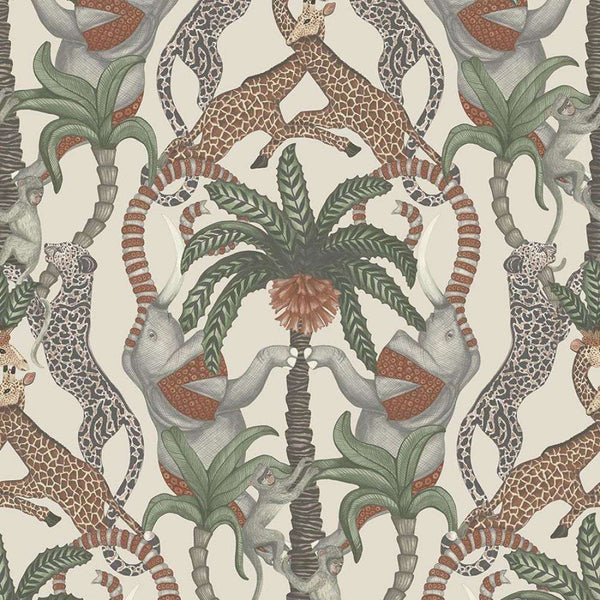 Safari Totem-Behang-Cole & Son-Stone-Rol-119/2011-Selected Wallpapers