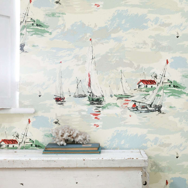 Sail Away behang van Sanderson