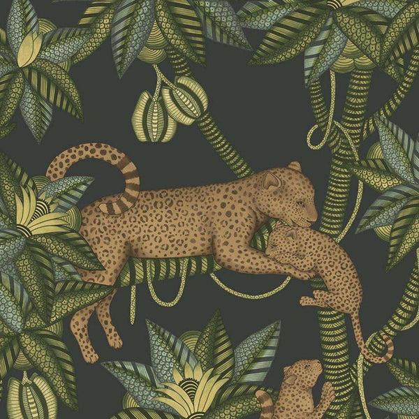 Satara-Behang-Cole & Son-Charcoal-Rol-119/3016-Selected Wallpapers